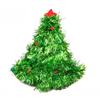 Beautiful Tinsel Christmas Tree Hat On 1pc Headband Father Christmas Xmas Party Santa Fancy Dress Costume Hat Christmas Hat