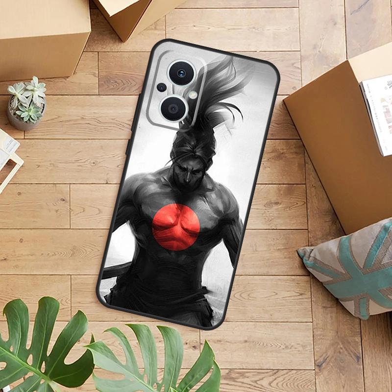 Samurai Phone Case For OPPO Reno 14 13 12 11 F 10 Pro 8T 7 8 Lite OPPO Find X8 X6 X5 X9 Pro Cover