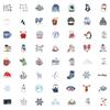 55 Winter Graffiti Stickers for Notebooks, Skateboards, and Phones - DIY Decoration