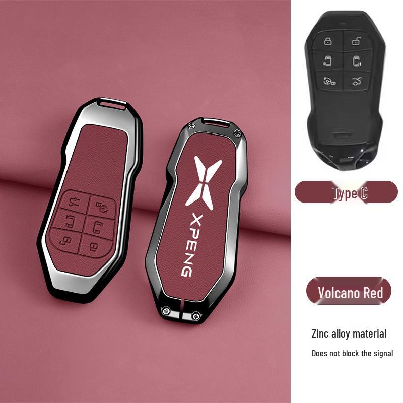 Xiaopeng X9 Key Case for 26 Models: 1602 Ultra Key Bag with 740 Long-Endurance Max Shell Buckle