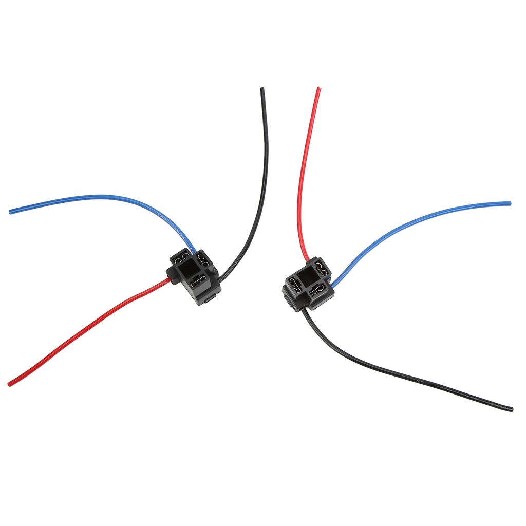 2 Stück Scheinwerferfassungen H4 4 Schwarz Scheinwerferkabelbaum mit Kabel für Industrieanlagen