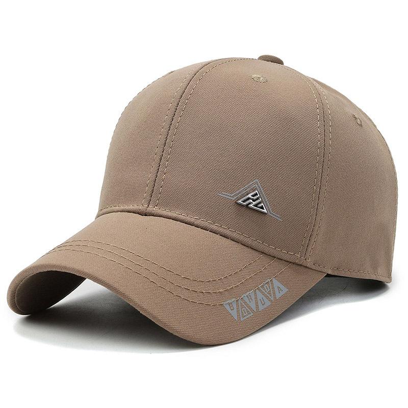 Hat Men's Shade Baseball Cap Women's Spring and Autumn Trend Brand Versatile Hat Printed Cotton Polyester Casual Hat Dome Sun Hat