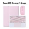 For Samsung Galaxy Tab A9 Plus 11 inch Case, Keyboard Case for Samsung Galaxy Tab A9+ 11 inch SM-X210/X216/X218