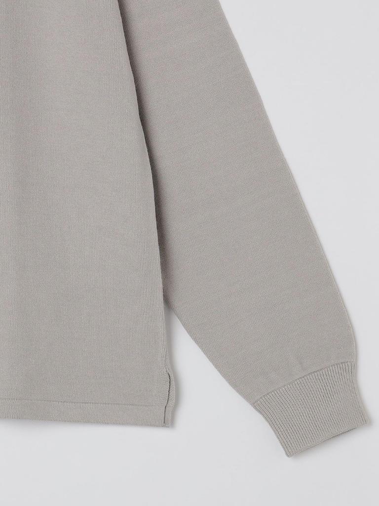 Ships Colors Creamy Crew Neck Knit, Machine Washable, 216060006, Light Gray, X-Large