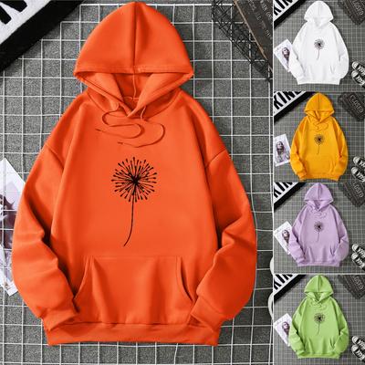 Winter New Loose European and American Large Edition Hoodie 7041