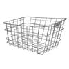 Sentan (Sentan Industries) RB-40ST Stainless Steel Rear Bicycle Basket with Mounting Brackets
