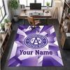 Crystal Velvet Rug Austria Wien FC Print Custom Name Text Floor Mat Home Decor