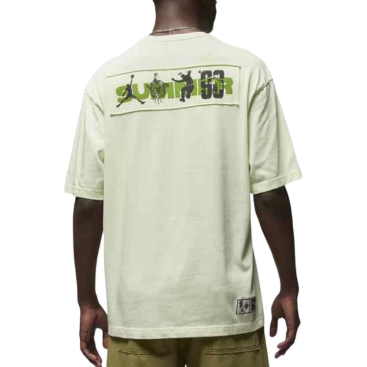 Jordan T Shirt Asia Version Men's Green FD4247-303