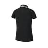 FILA Golf Series Simple Fashion Sports Comfortable Short Sleeve Polo Shirt Women tops Deep-Black A11W615105FBK