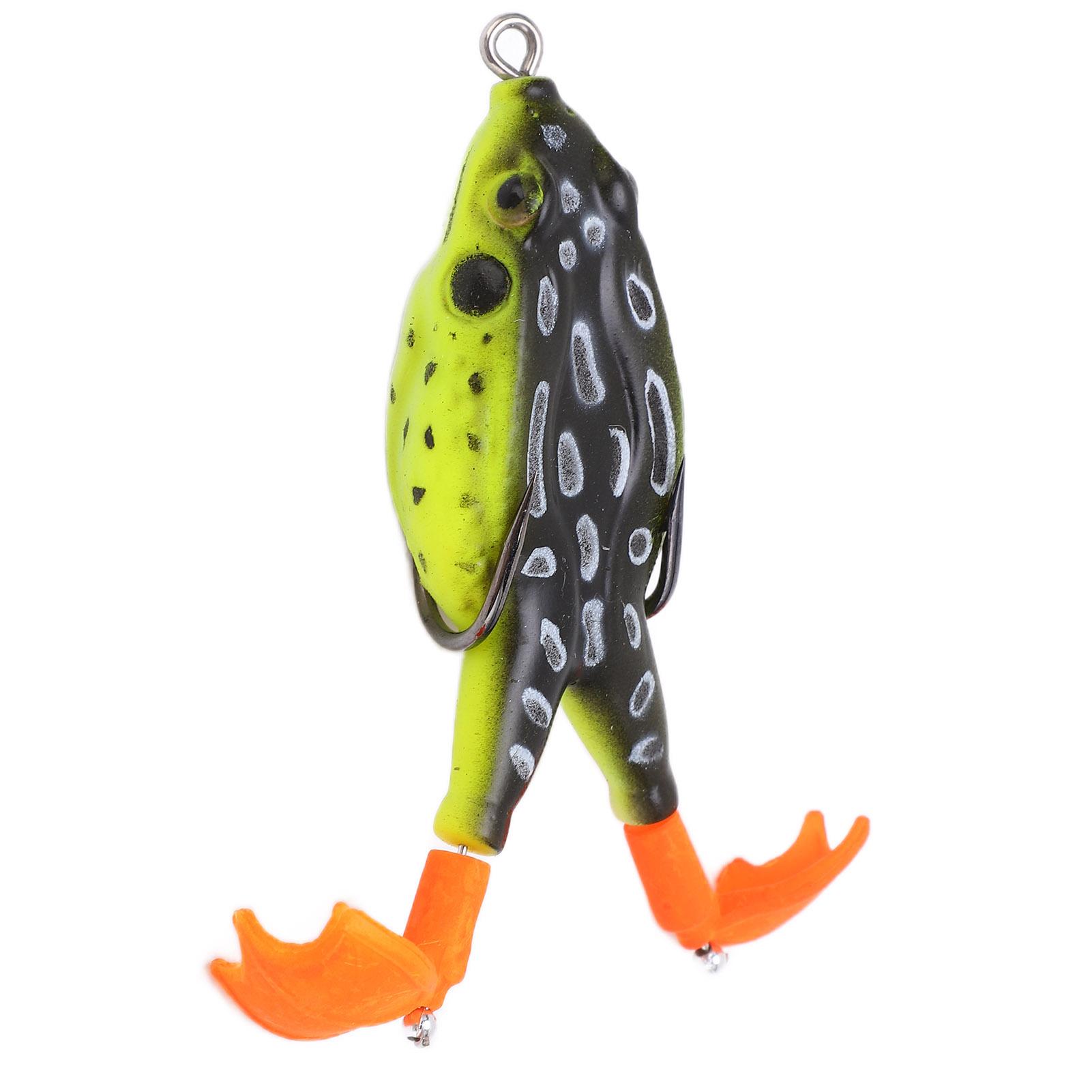 

Thunder Frog Baits Floating Water Fishing Lures with Double Propellers Legs for Bass Snakehead Salmon Fishing3#