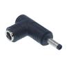 1PC DC Power Connector Adapter 90 Degree Angle 5.5mm X 2.5mm Female Plug To Male Jack Coupler Converter for Laptop