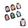 4PCS Animal Car Hooks Wall-mounted Home Decor Blossom Sundries Holder Hooks Multifunction Masks Keys Organizer Hangers