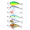 1pcs 8.5cm 15g Rattling Shallow Diving Crankbait Artificial Wobbler for Bass Pike Hard Bait Fishing Lure Tackle Baits 6 Colors