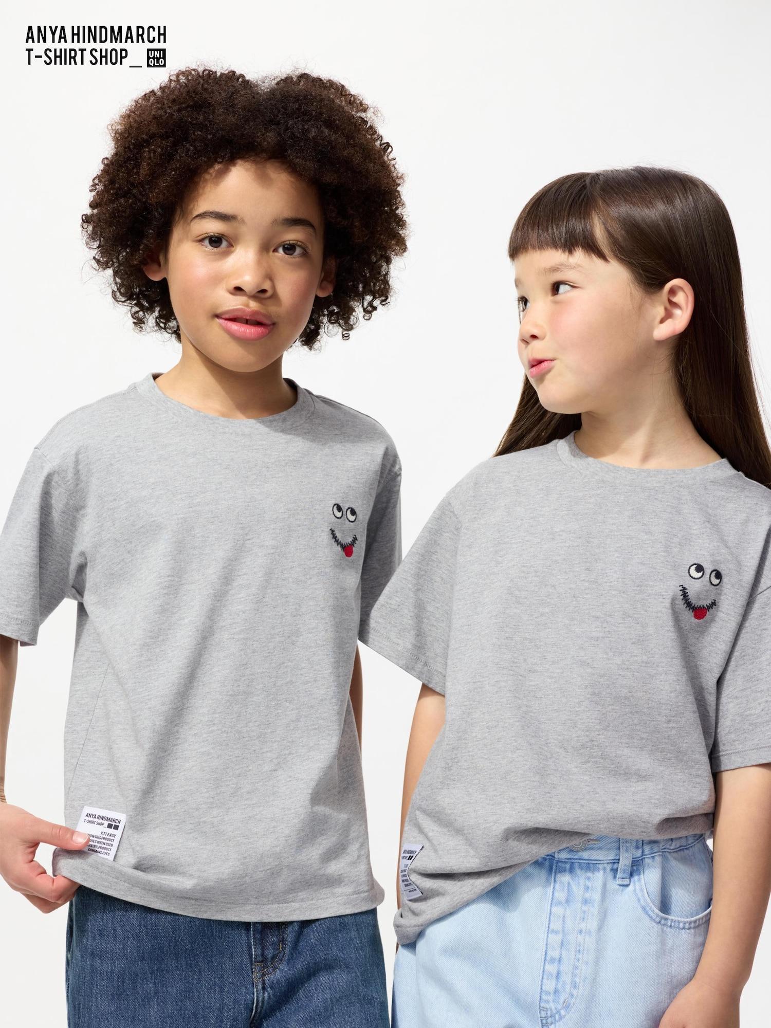 

Uniqlo Футболка детская KT1eAsy 03 GRAY/KIDS 110