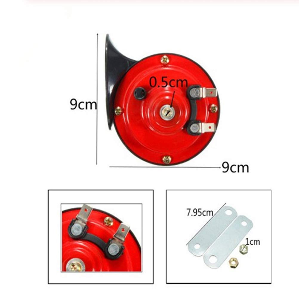 Excras 300dB Car Bike Horn Snail Horn Air Horn Car Auto Loud Horn