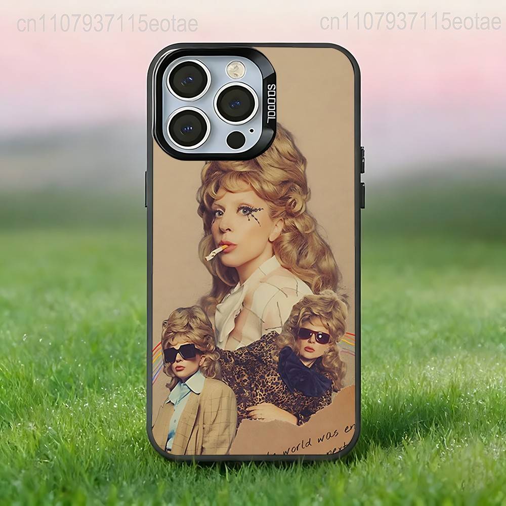 

L-Lady Gaga A-Abracadabra Phone Case For iPhone 17,16,15,14,13,12,11,Pro,Max,Plus,E,Air,Mini Anti Fall Black Bumper iPhone17air