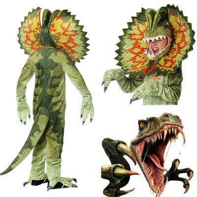 Vaikų Helovinas Gyvūnų dinozaurų Tiranozauro kostiumas Vaikams Juokingas Cosplay Kombinezonas Gimtadienio vakarėlis Merginų berniukų puošni suknelė