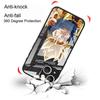 D-ragonS B-allS Anime Glass Phone Cover Case for iPhone 17 Pro Max 13 12 16 Air 8 15 Plus XR 14 11