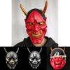 Prajna Face Mask For Carnival Resin Construction With Spooky Design For Event Use