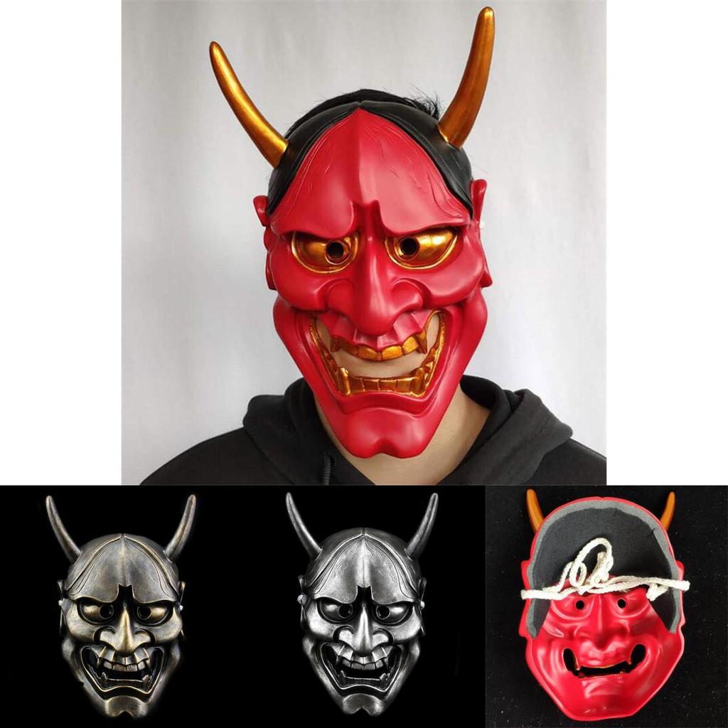 Prajna Face Mask For Carnival Resin Construction With Spooky Design For Event Use