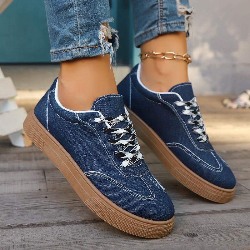 Canvas Shoes Women's 2025 Spring and Summer New Platform Casual Board Shoes