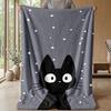 Soft Flannel Blanket Lightweight Cozy Bedroom Living Room CoverKiki's Delivery Service Jiji
