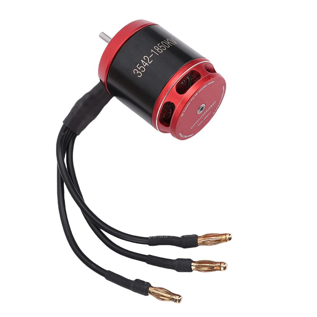 RC Low Linearity Brushless Outrunner Motor Replacement for Axial SCX10 1 10 4.0 Banana Plug 1850KV RC Crawler Outrunner