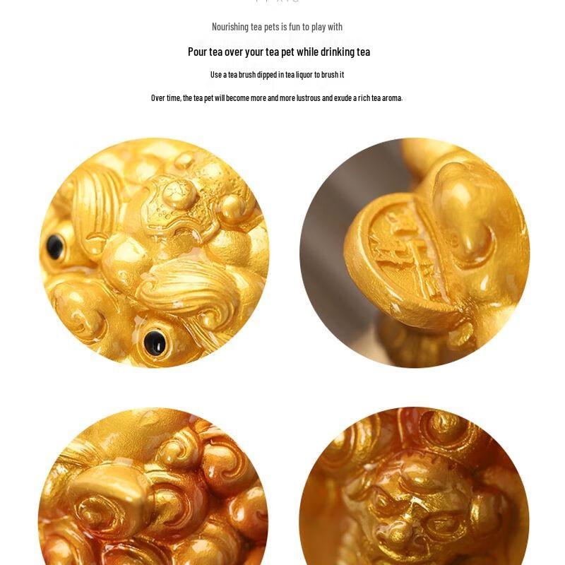 Water-Activated Color-Changing Pixiu Tea Pet