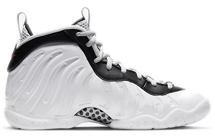 Nike Air Foamposite Pro White Black University Red GS 644792-103