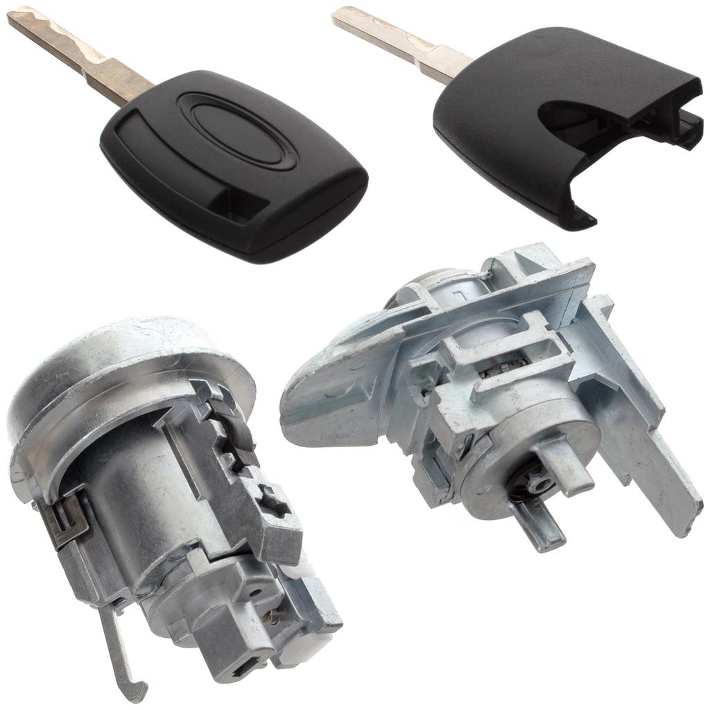 Ford Fiesta VI MK7 08-13 ignition insert + front left door lock insert 2 pcs. Set
