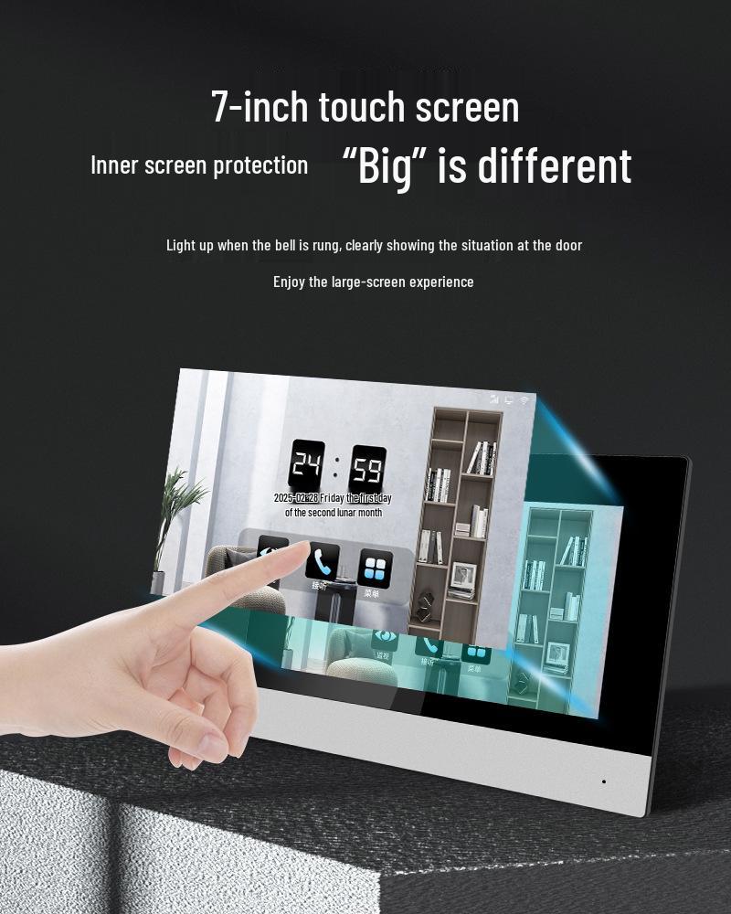Smart Visual Intercom with Face Recognition & Mobile Access for Villas & Communities