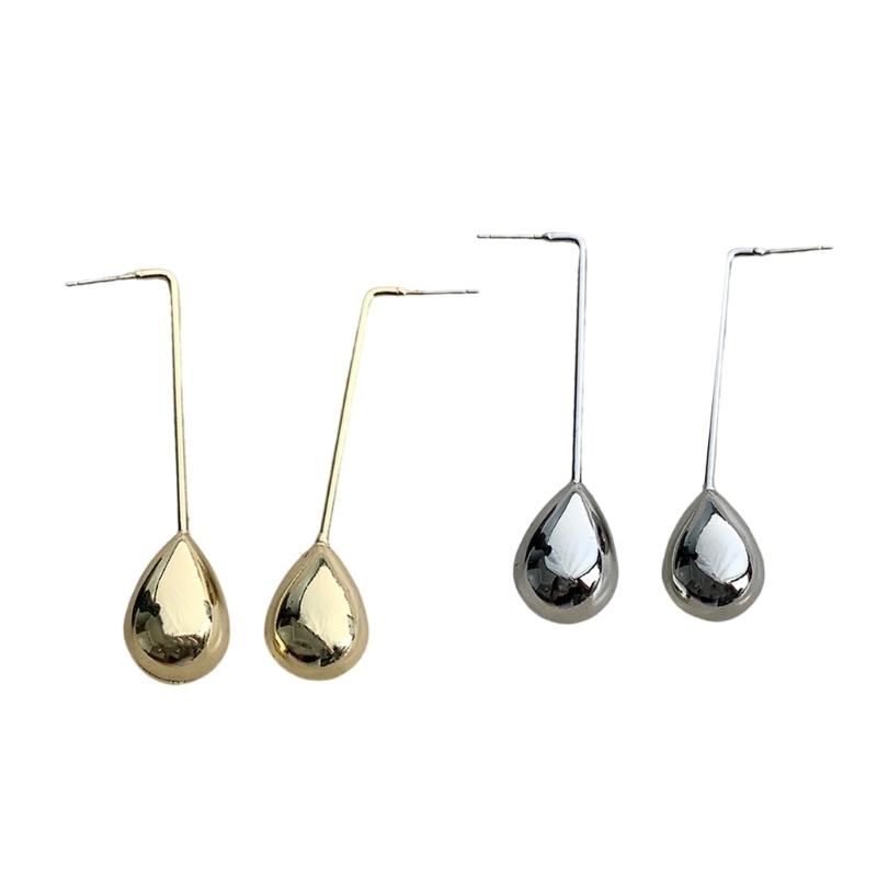 Fashionable Ear Studs Water Drop Earrings Formal Ear Jewelry Alloy Texture Comfortable Earrings Perfect for All Day Wear