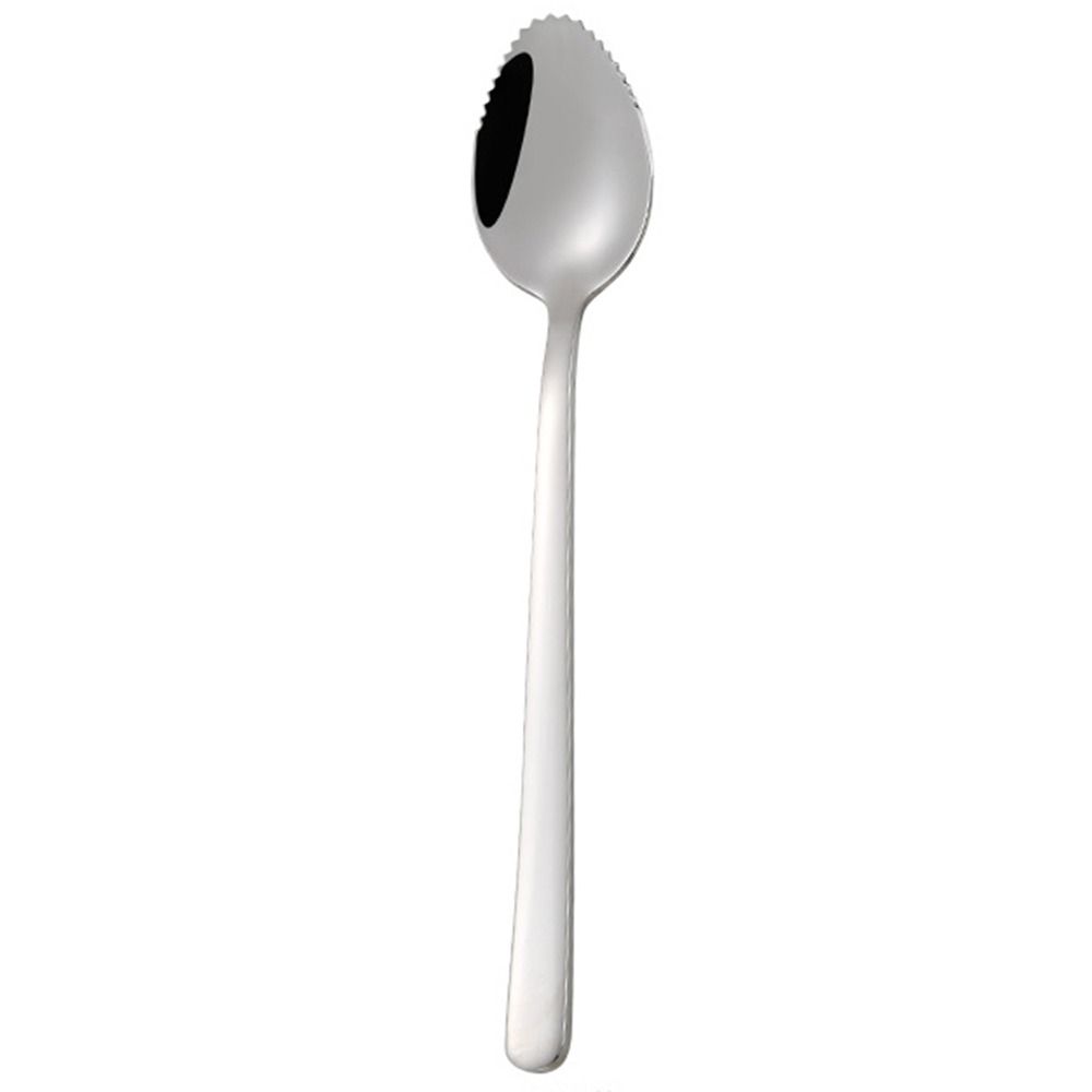 304 Stainless Steel Spoons Silver Dessert Spoon High Quality Grapefruit Spoons