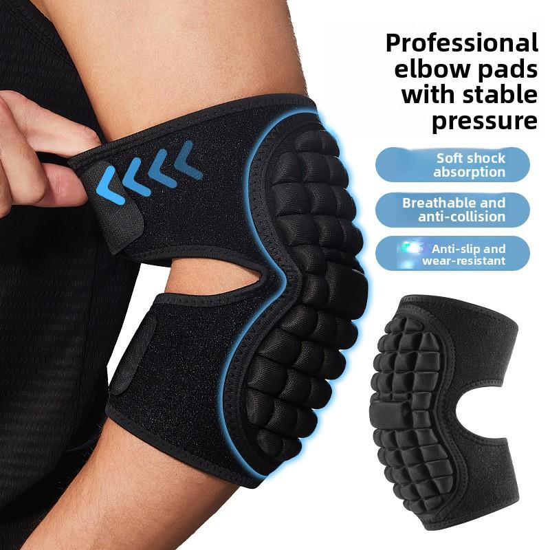 Elbow Pads Honeycomb Yoga Elbow Joint Thickened Sports Arm Guards Basketball Roller Skating Goalkeeper Protective Gear Volleyball Fitness