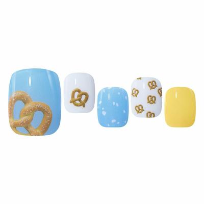 MachiReal Gel Pedi [Ușor de montat] Colecția ta Naked Cheese #01 Platou cu brânzeturi Naked - Covrig