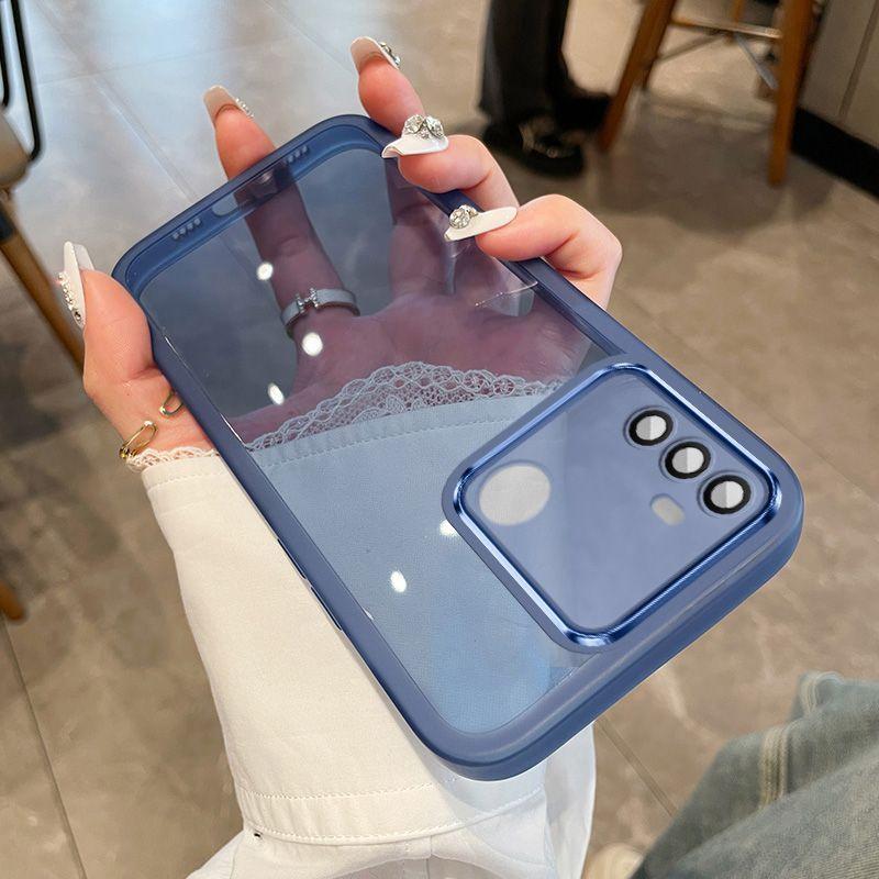 Per Tecno Spark 8C Custodia per Telefono Tecno Spark Go 2022 Tecno Pop 5 lte Pop 5 Pro Spark9 Custodia Posteriore in Silicone Placcato Antiurto