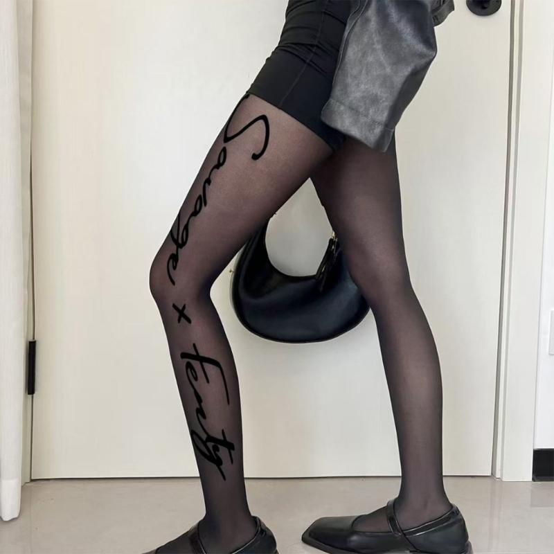 Sheer Tights Patterned Pantyhose Thigh High Stockings for Women Nylon Stockings Sheer Tights Pantyhose Hosiery Gifts