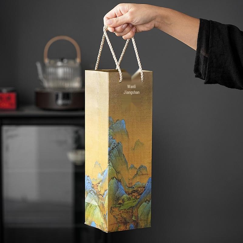 SEE KEAN Forbidden City Series Hand-painted Ceramic Teacups