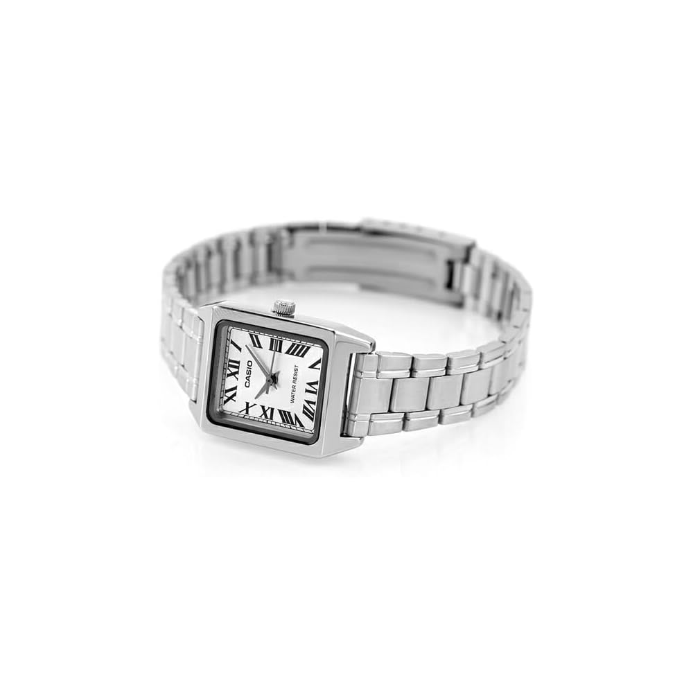 Casio Standard Chupakashi Quartz Women's Watch LTP-V007D-7B Silver Stainless Steel Water Resistant