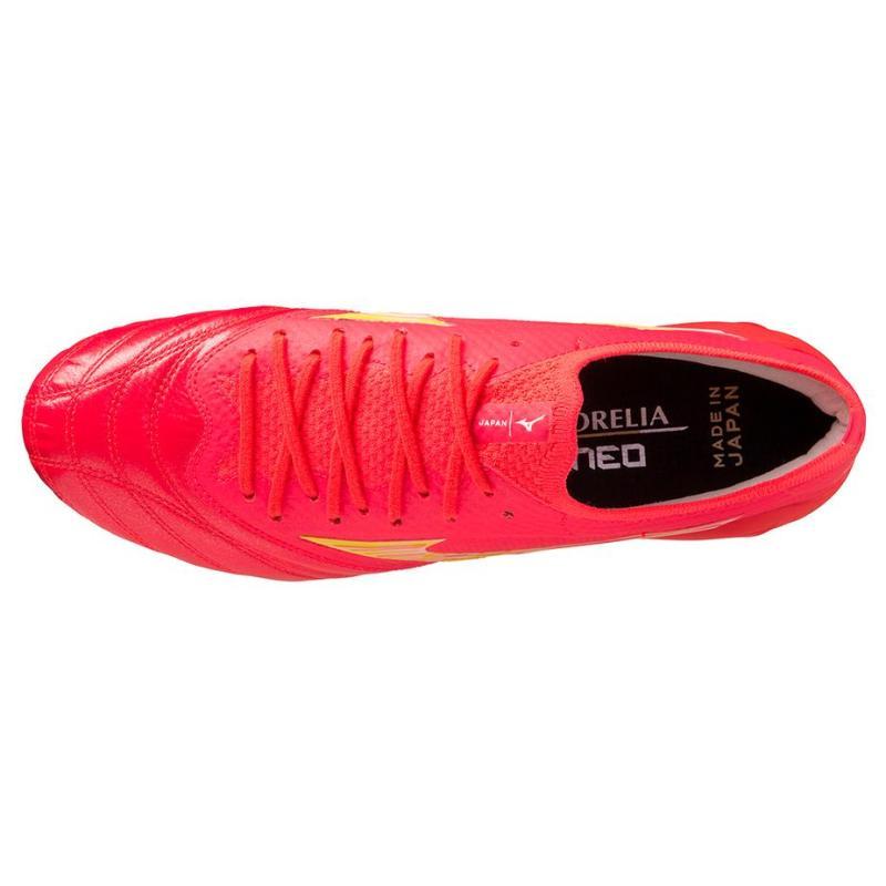 Mizuno Morelia Neo Red Yellow Sneakers P1GA234064
