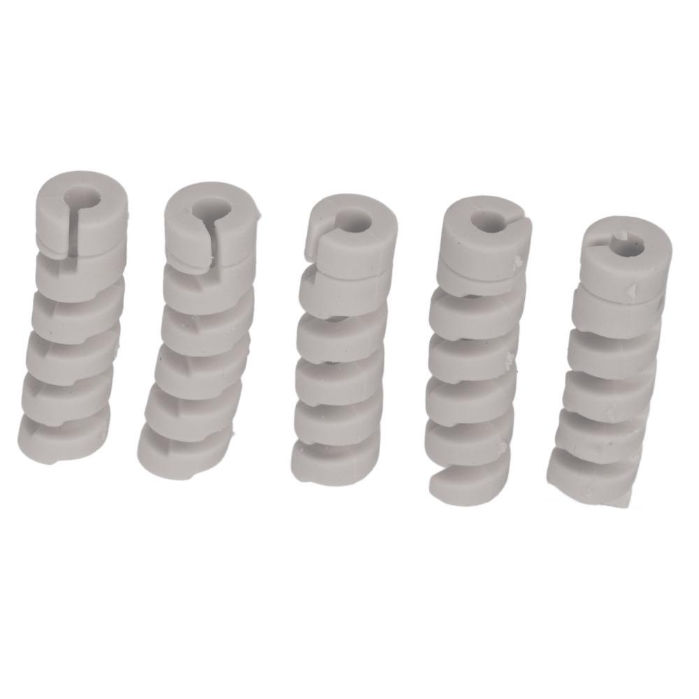 10PCS Spiral Brake Cable Protective Sleeve TPR Bicycle Brake Line Pipe Guard  Mountain Bike