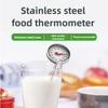 Edelstahlsonde Kaffee Milch Thermometer für Küche Backen Wassertemperatur Messung Must-Have Werkzeug für präzise Temperaturkontrolle