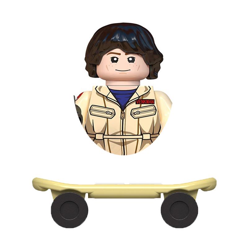 Cartoon Vecna Dustin Mike Hopper Byers Will Eleven Demogorgon Model Buliding Blocks Bricks Construction Toys Figures For Kids