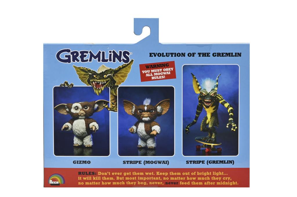 NECA Gremlins Evolution 40. Jubiläum Maßstabs-Boxset Gremlins 7 Zoll