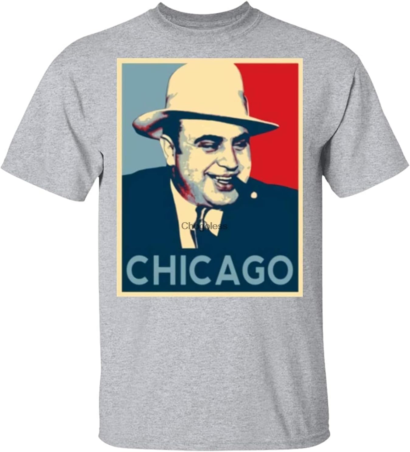 TinhCD Store Cool Al Capone Italian Gangster Chicago Hope Obama T Shirt Retro 90 s Sitcom Chicago Hope T-Shirt M