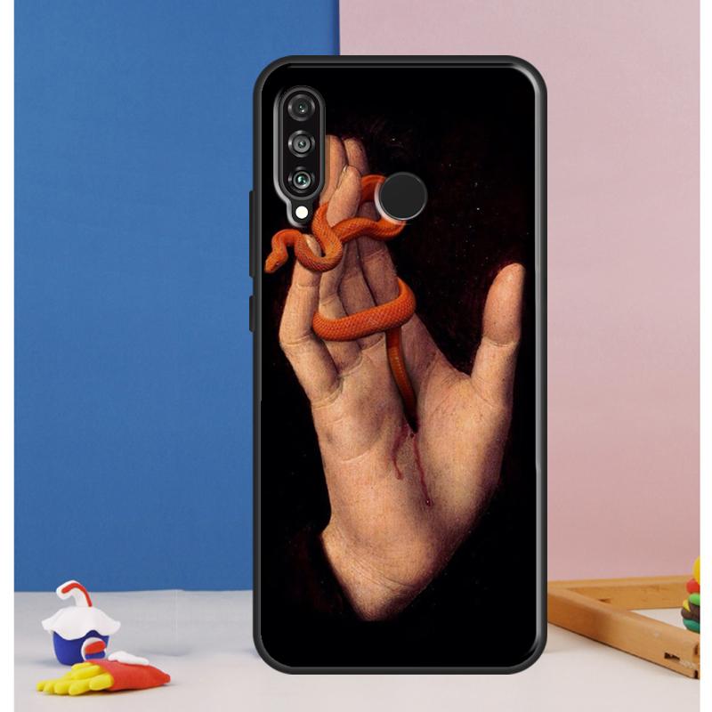 Hand Snake Case For Huawei Nova 10 9 SE 8i 11i 12i 12s Y60 Y61 Y70 Y90 Y72 Y73 Y91 P60 Pro P30 P40 Lite