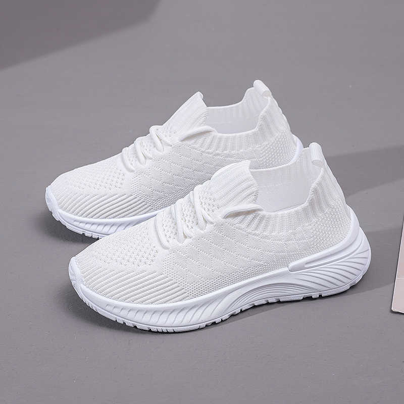 Fashion Plateforme Thick Bottom Colored Woman Shoes Woven Sneakers Women Red Tenis Fitness Sports Athletics Due To Pas Cher Team