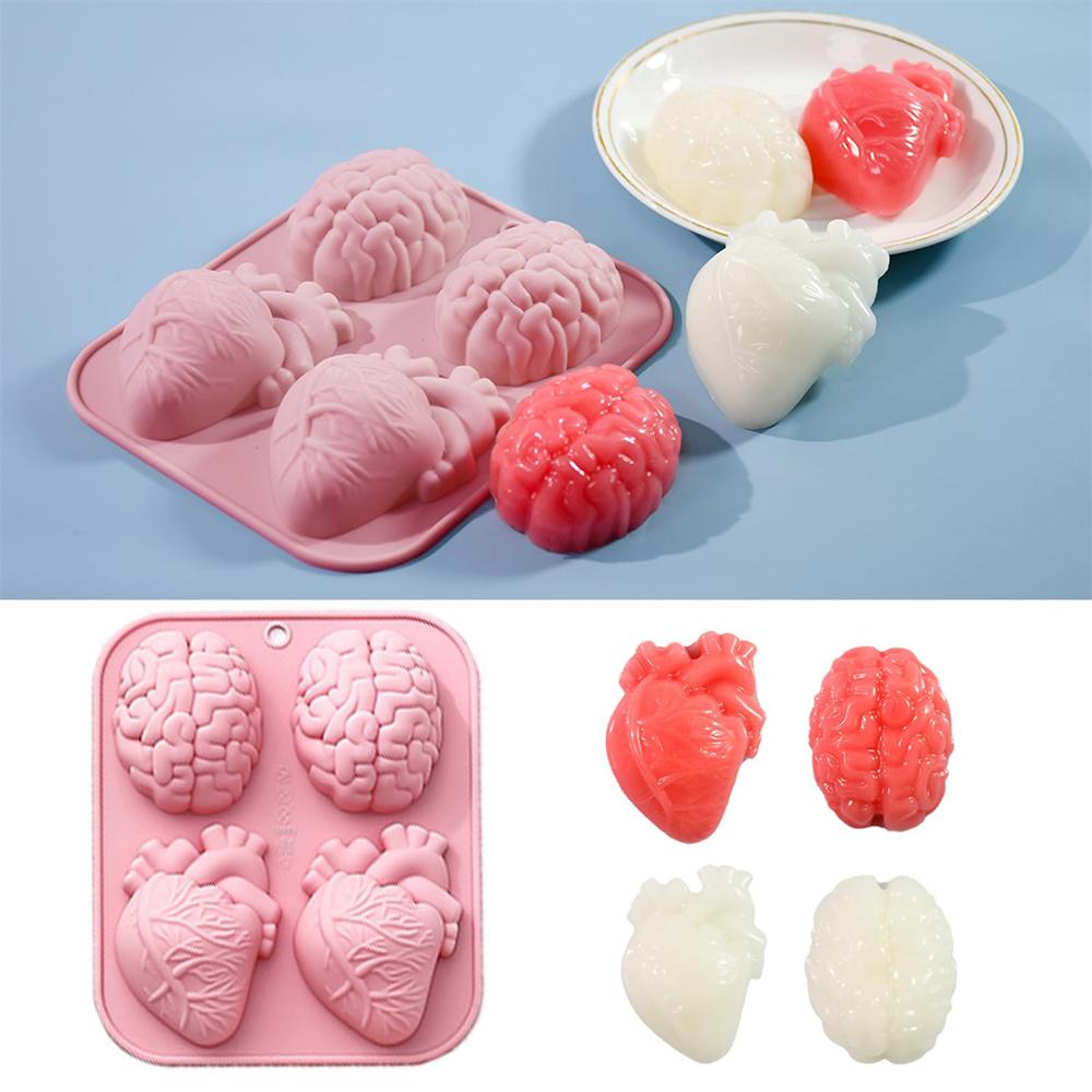 Fondant Mold Non-Toxic Muffin Tray Soap Mold Silicone Cake Mold For Home Baking Diy Projects Party Favors