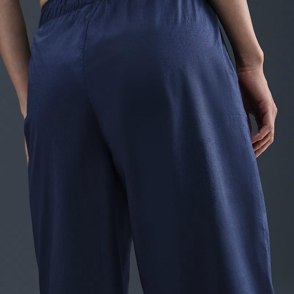 Nike Sportswear Chill Poplin Simple Classic Fashion Versatile Solid Color Casual Pants Women Bottoms HV2410-410