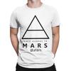 Lässiges Thirty Seconds to Mars Band T-Shirt Unisex 100% Baumwolle Kurzarm Rundhals Sommer Oberteil Tee